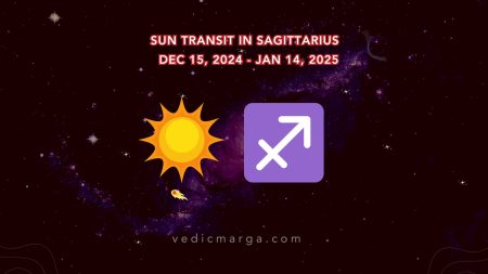 Sun Transit in Sagittarius (2024)