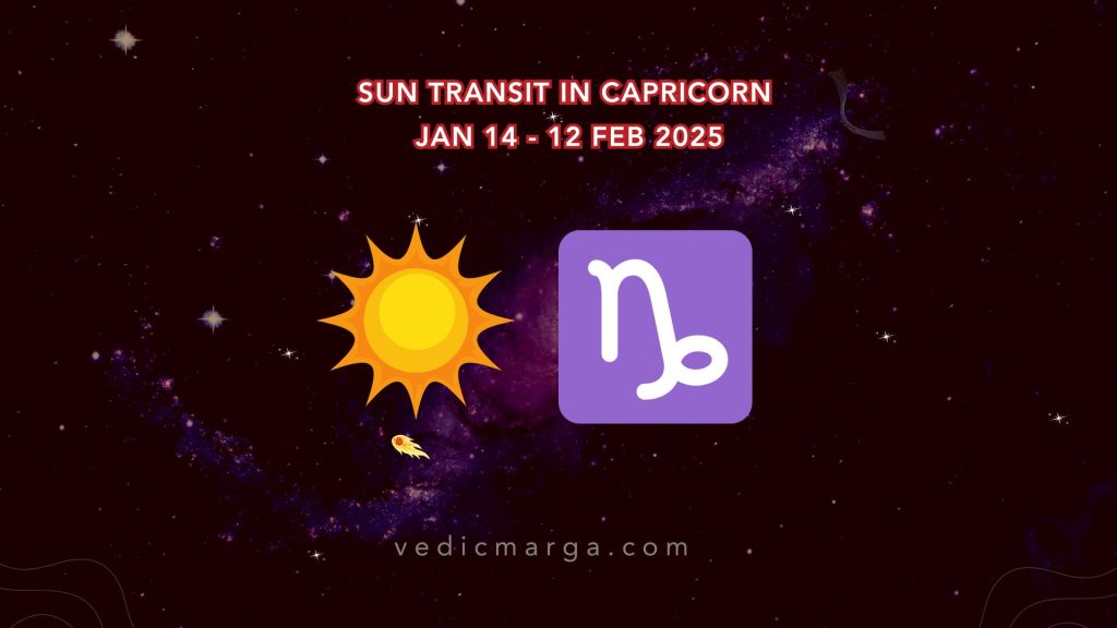 Sun Transit into Capricorn (Makar Sankranti) - 2025