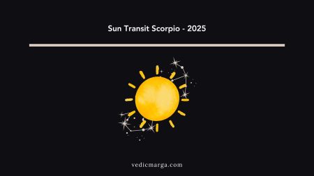 Sun Transit in Scorpio 2025