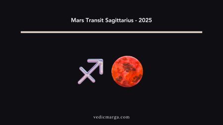 Mars Transit In Sagittarius - 7 December 2025 to 16 January 2026