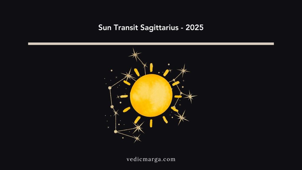 Sun Transit Sagittarius - 2025