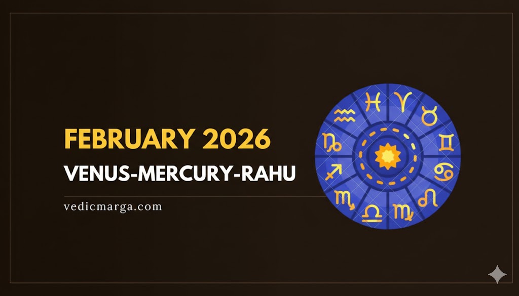 The Venus-Rahu-Mercury Conjunction in Aquarius - February 2026