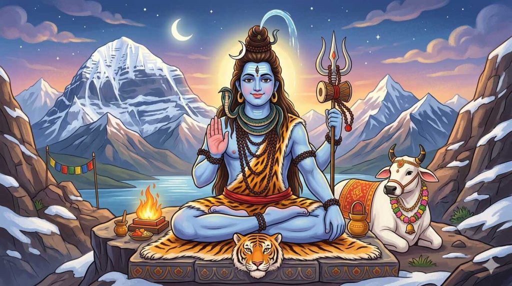 Lord Shiva Art Vedicmarga