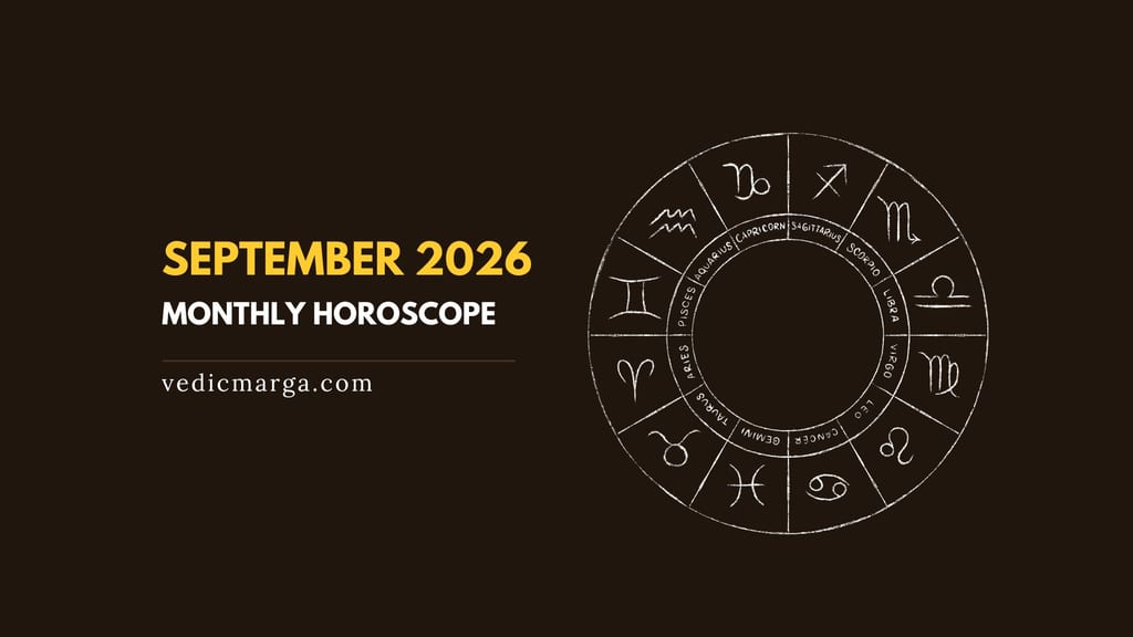September 2026 Vedic Horoscope