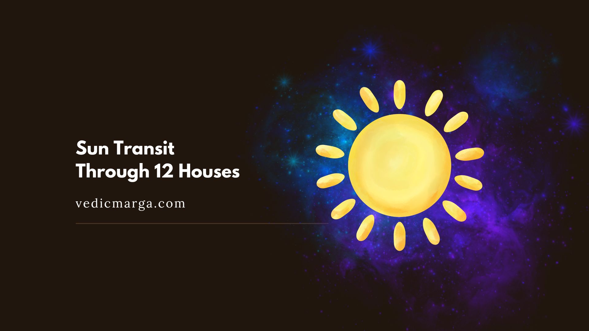 Sun Transit Through 12 Houses