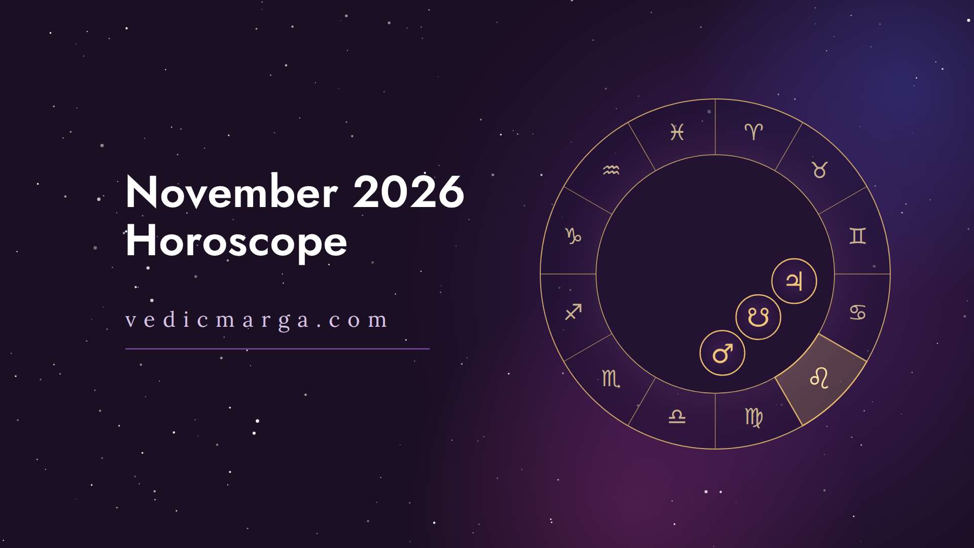 November 2026 Monthly Horoscope